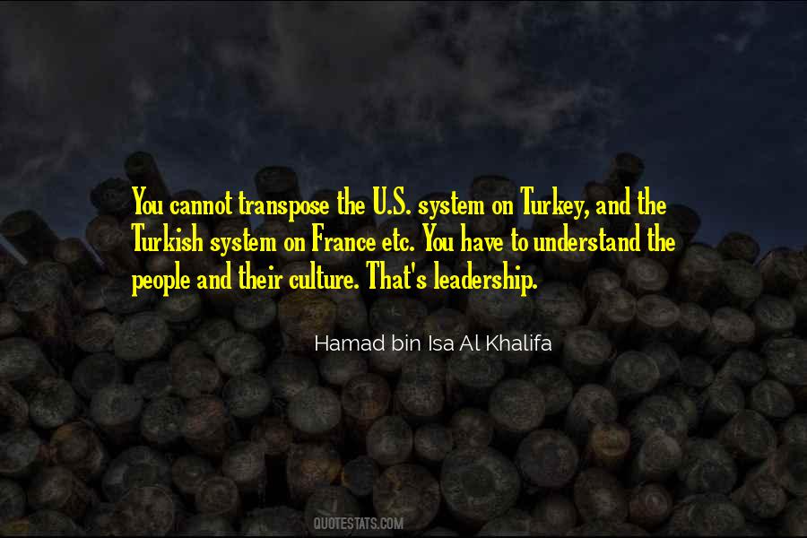 Leadership And Culture Quotes #240420