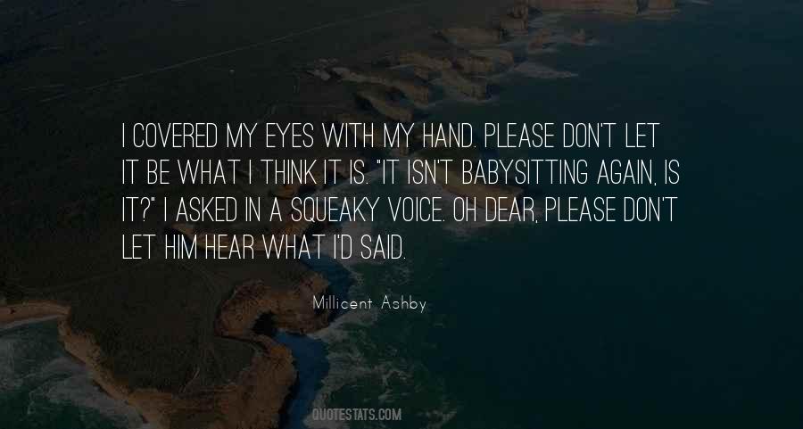 My Hand Quotes #1718926