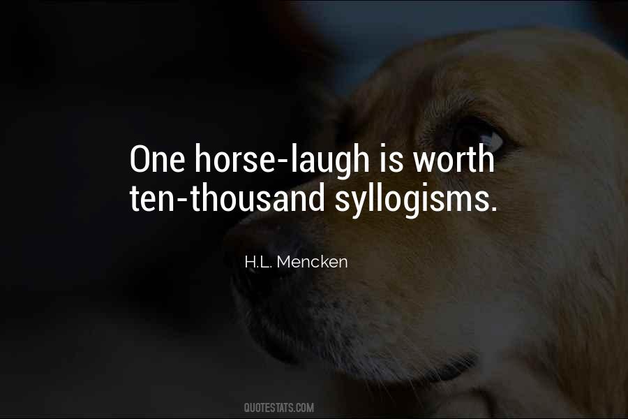 Horse Humor Quotes #1182400
