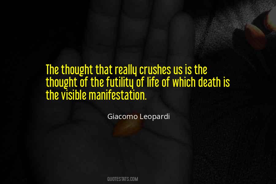 Life Manifestation Quotes #1070500