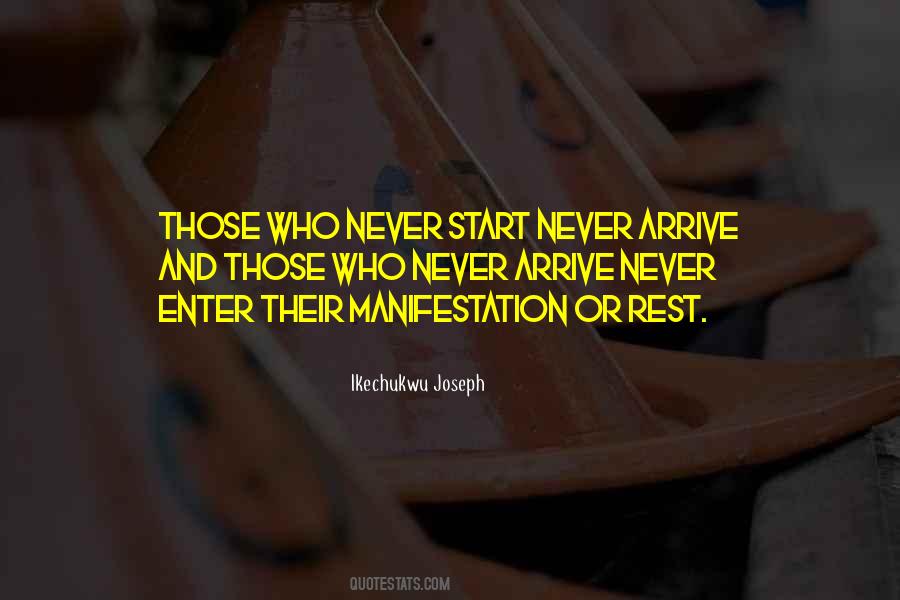 Life Manifestation Quotes #1116636