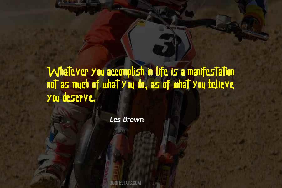 Life Manifestation Quotes #1833438