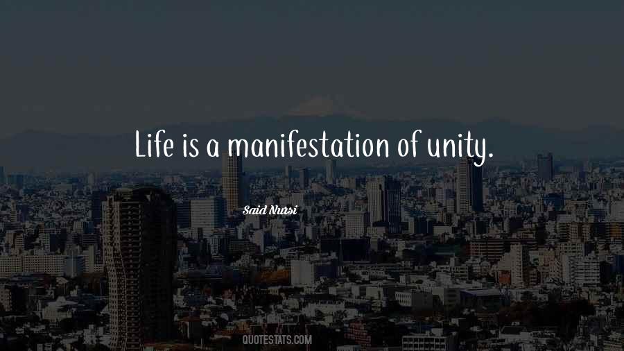 Life Manifestation Quotes #200287