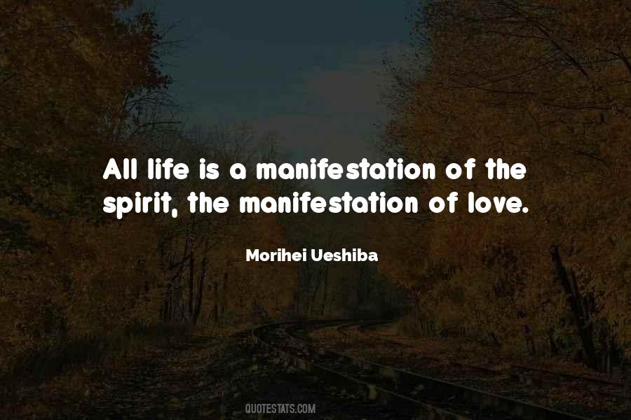 Life Manifestation Quotes #746655