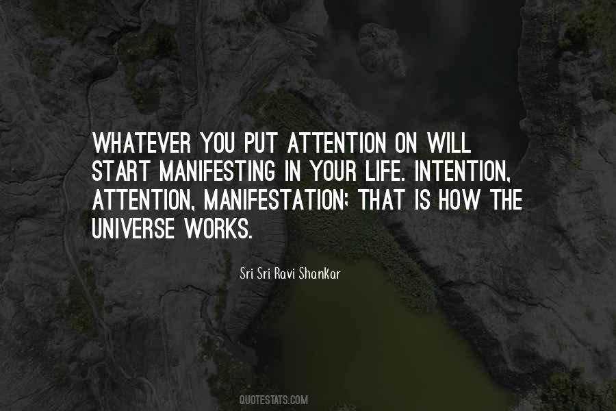 Life Manifestation Quotes #911783