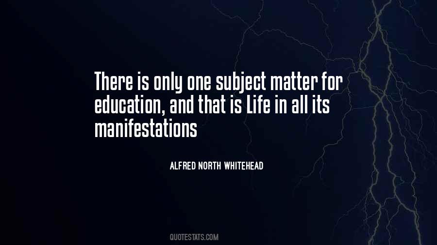 Life Manifestation Quotes #967543