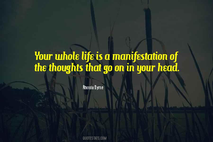 Life Manifestation Quotes #981134