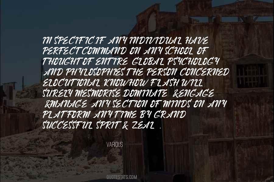Quotes About Individual Psychology #1083698