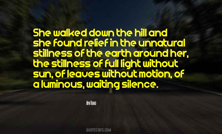 Waiting In Silence Quotes #1521913