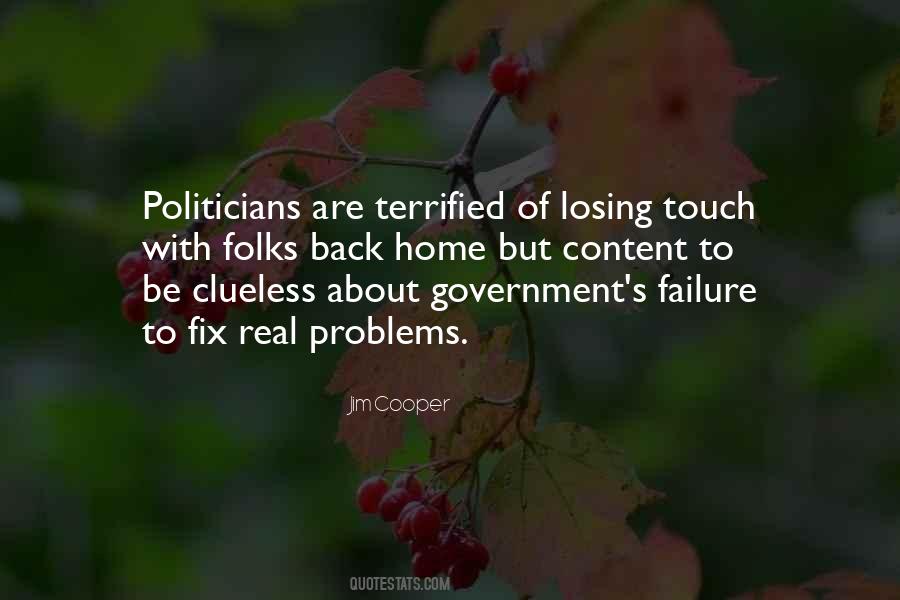 Quotes About Government Failure #1132931
