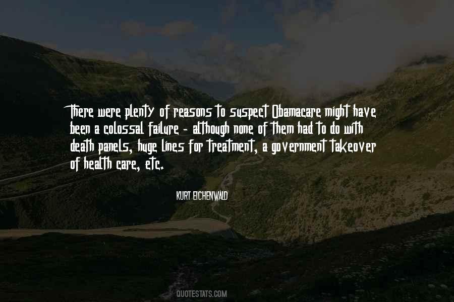 Quotes About Government Failure #1788873