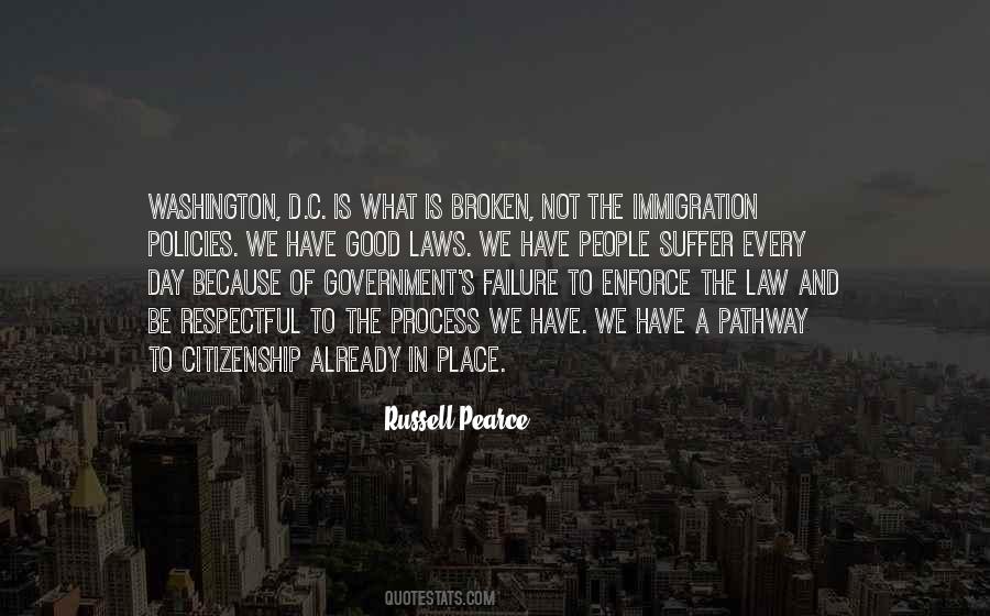 Quotes About Government Failure #1803693