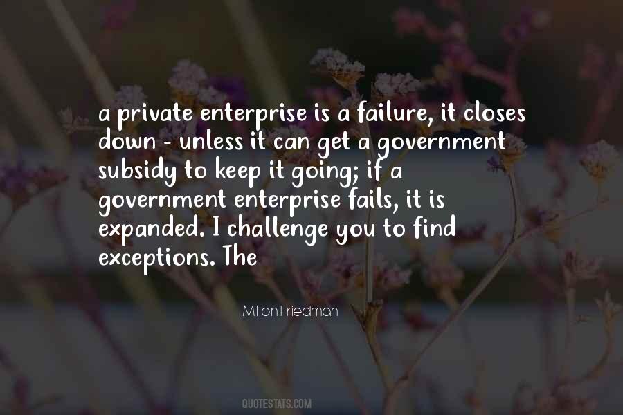 Quotes About Government Failure #231957