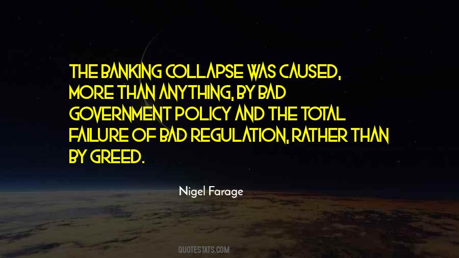Quotes About Government Failure #382524
