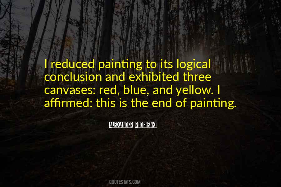 Yellow Blue Quotes #1130139