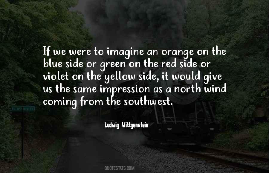 Yellow Blue Quotes #1556592