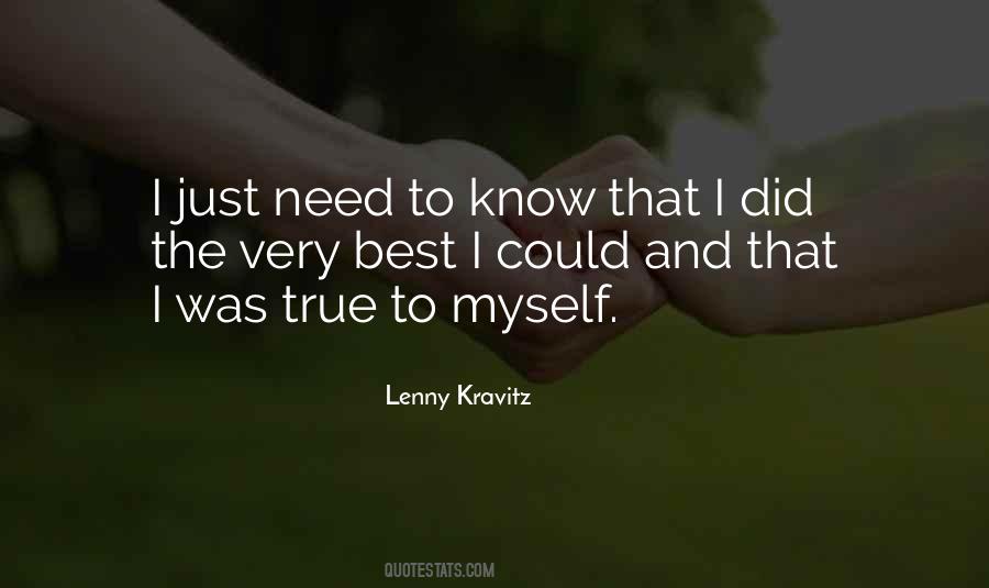 I Just Need To Know Quotes #1145016