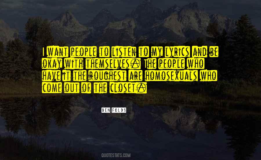 Listen To The Lyrics Quotes #1870945