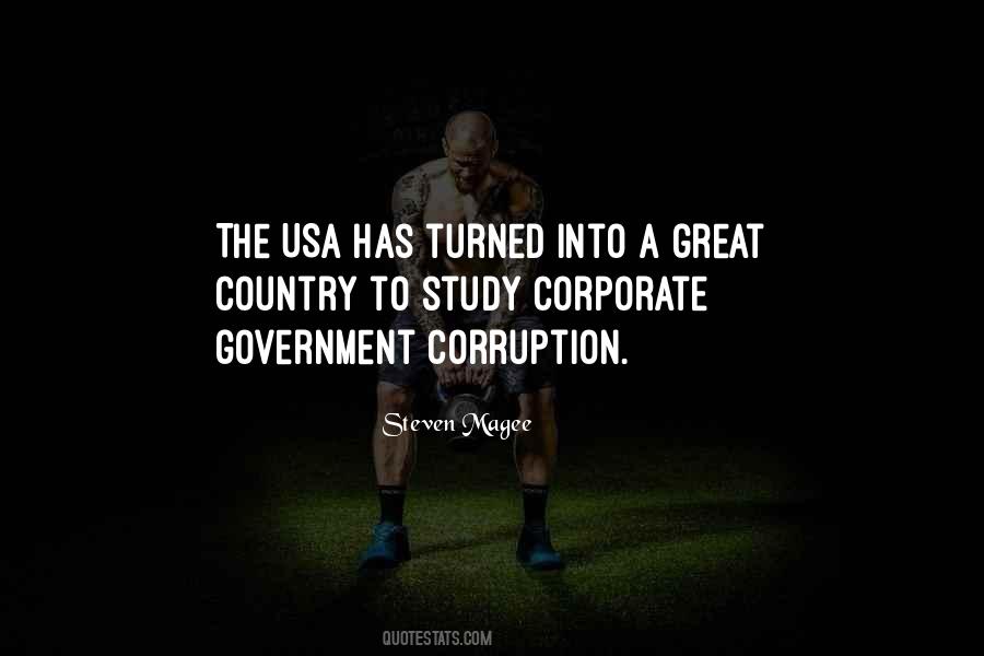 Quotes About Government Corruption #1297714