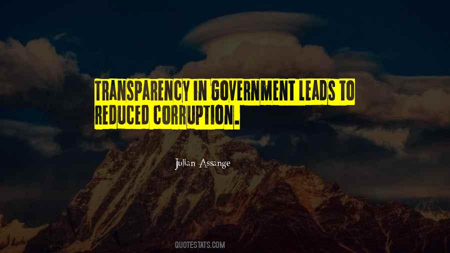 Quotes About Government Corruption #192261