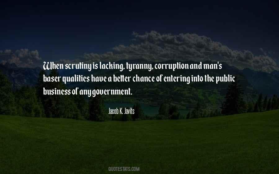 Quotes About Government Corruption #598874