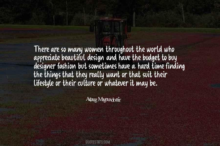 Fashion Lifestyle Quotes #738627