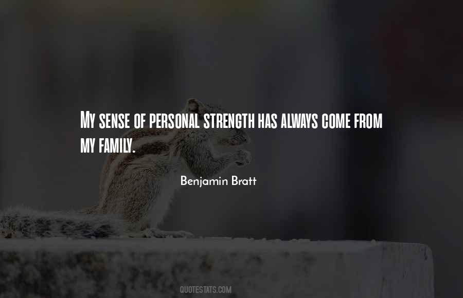 Strength Family Quotes #1157816