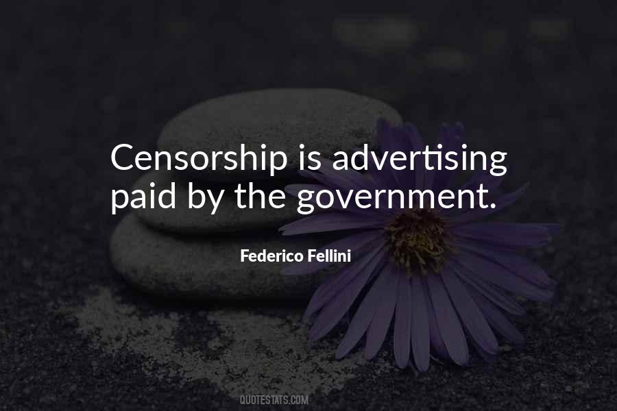 Quotes About Government Censorship #1071182