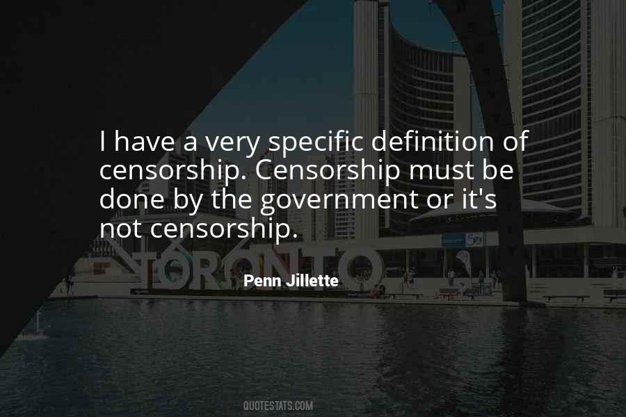 Quotes About Government Censorship #1525406