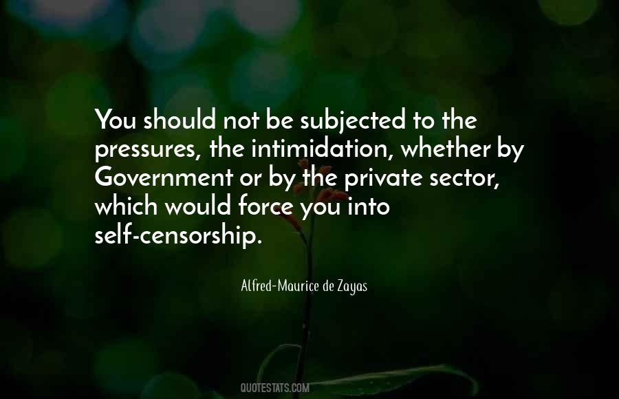 Quotes About Government Censorship #184912