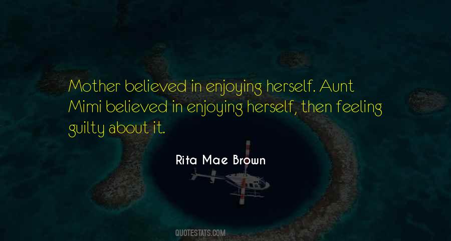 Aunt Mother Quotes #42037