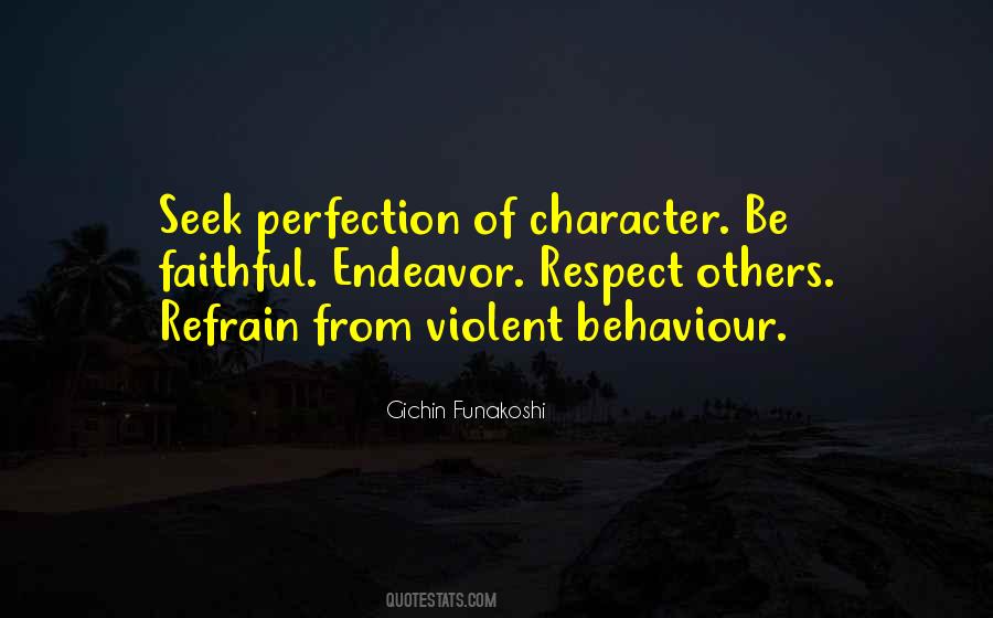 Respect Character Quotes #1090867