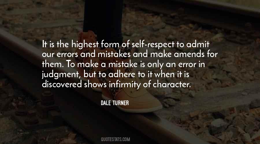 Respect Character Quotes #1425578