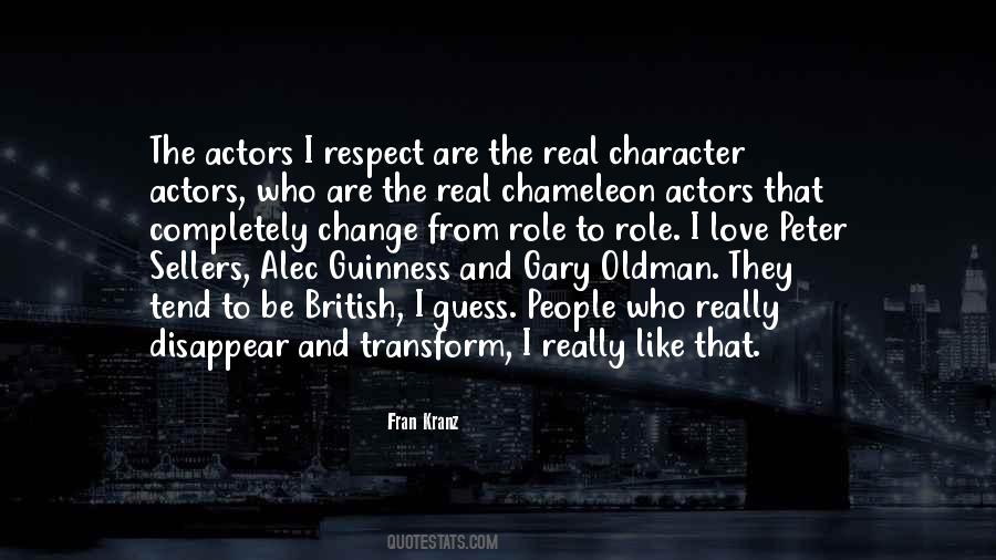 Respect Character Quotes #1620550