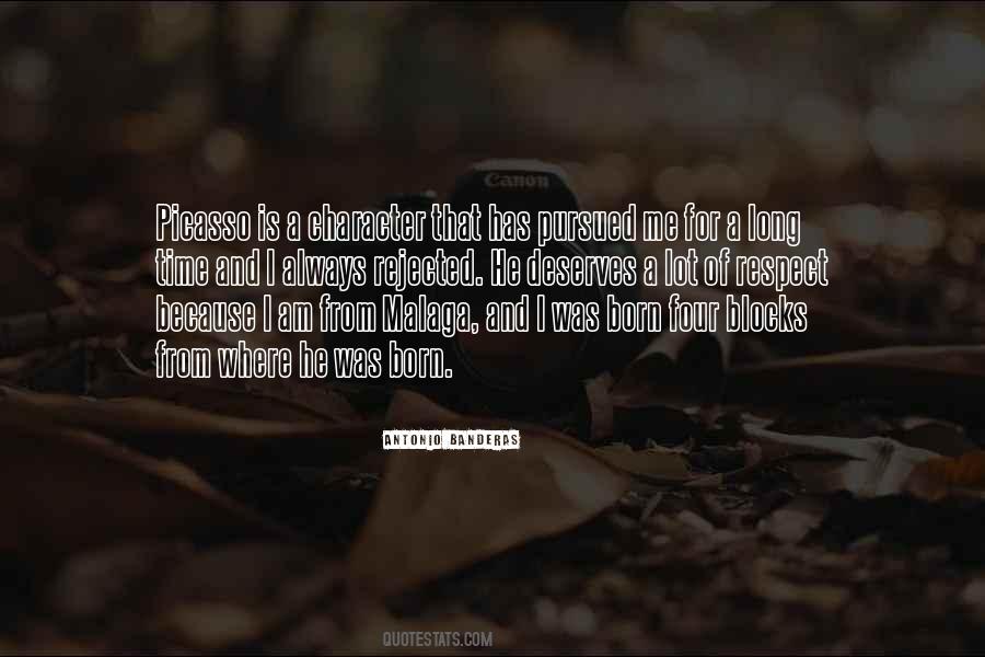 Respect Character Quotes #261332