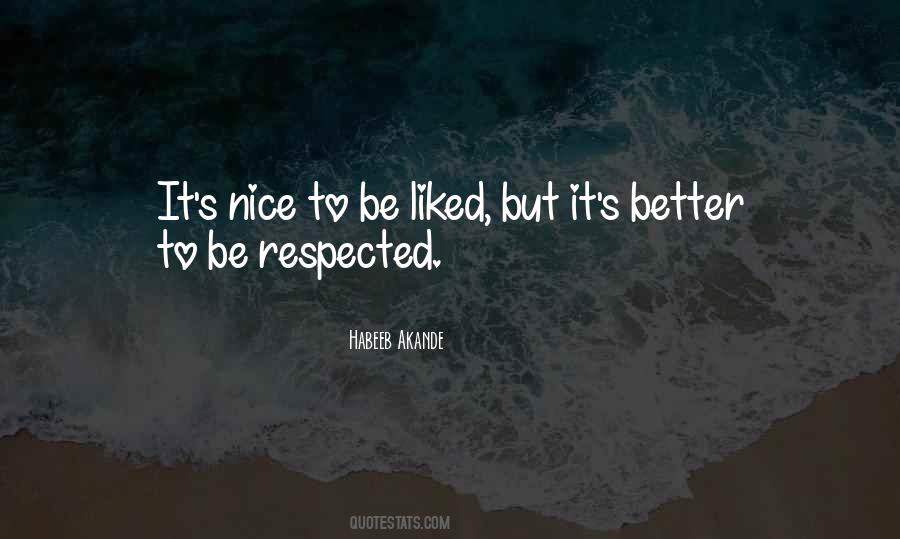 Respect Character Quotes #638856