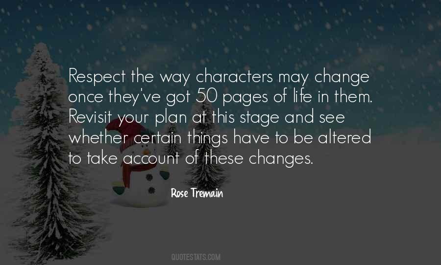 Respect Character Quotes #93950