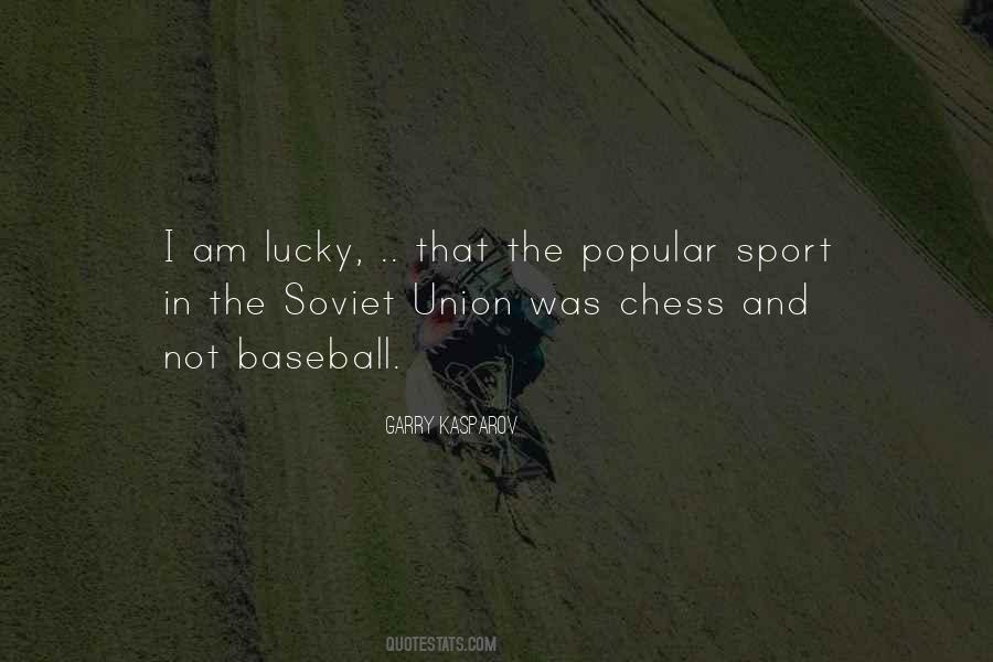 I Am Not Lucky Quotes #1676753
