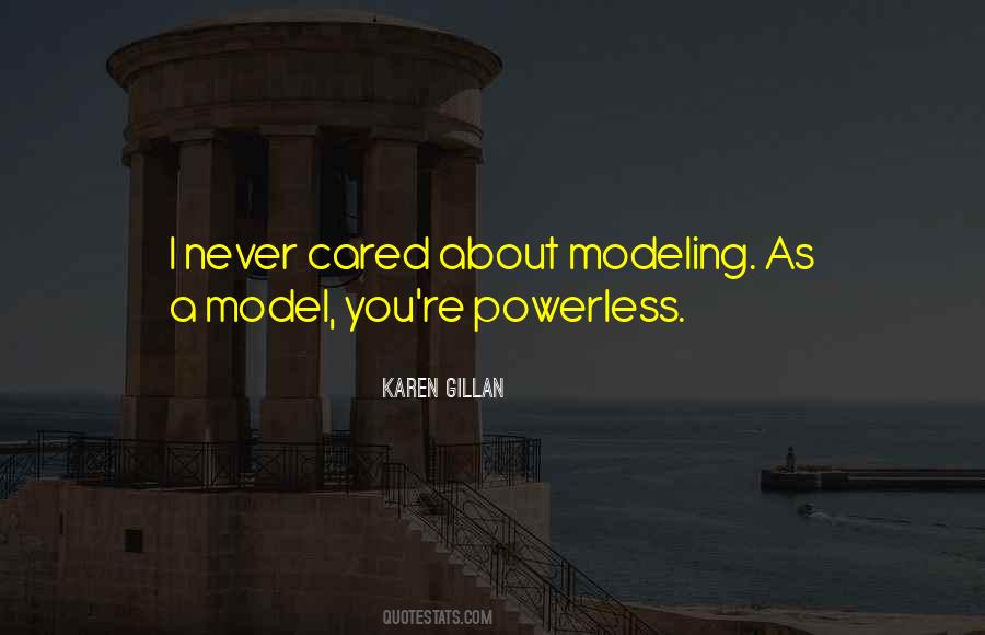 You Model Quotes #35261