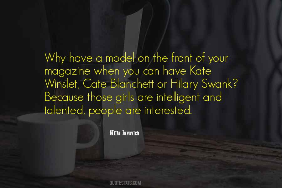 You Model Quotes #59297