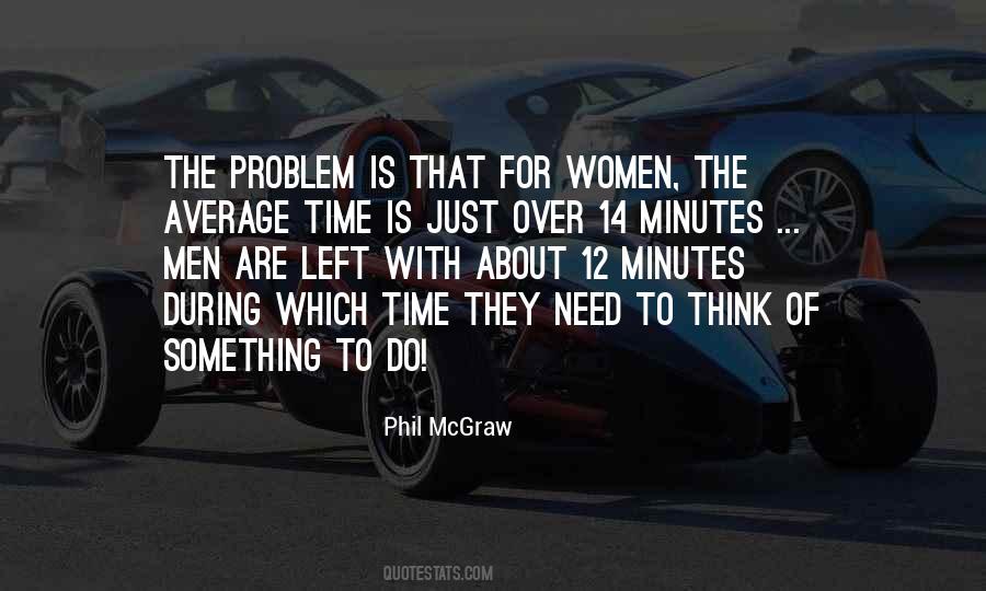 Problem With Men Quotes #1266427
