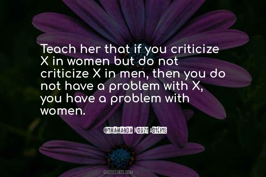 Problem With Men Quotes #710895