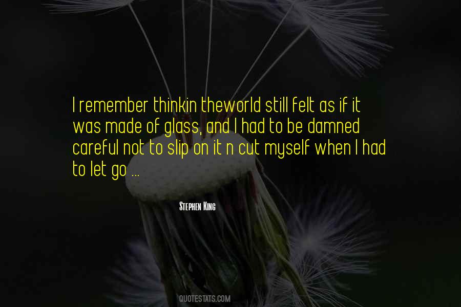 I Had To Let Go Quotes #1149542