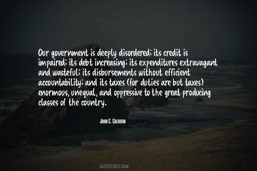 Quotes About Government Accountability #1347739