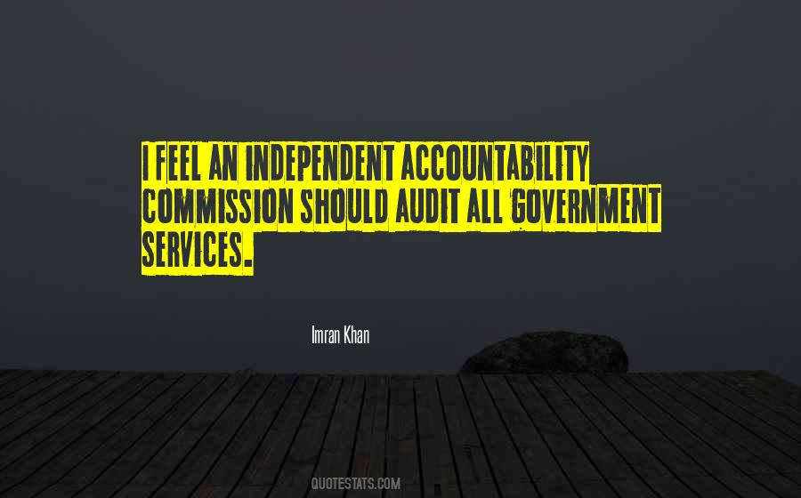 Quotes About Government Accountability #1683746