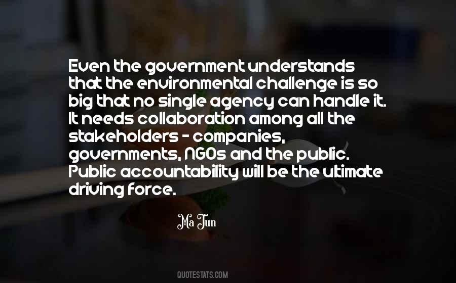Quotes About Government Accountability #1734875
