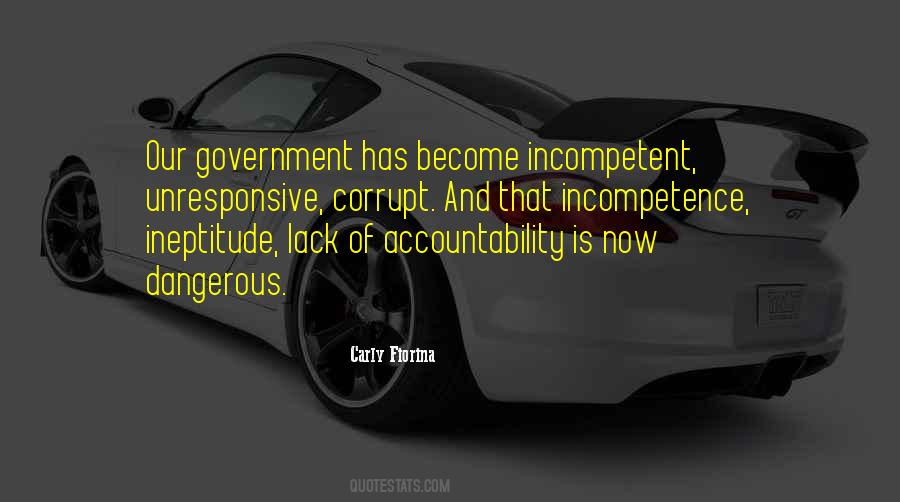 Quotes About Government Accountability #1773534