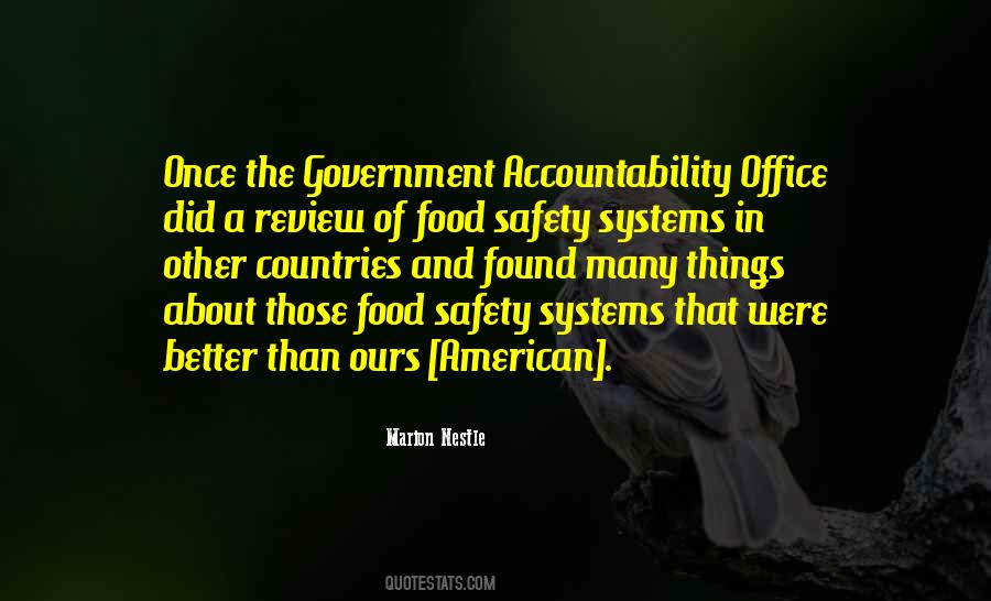 Quotes About Government Accountability #601508