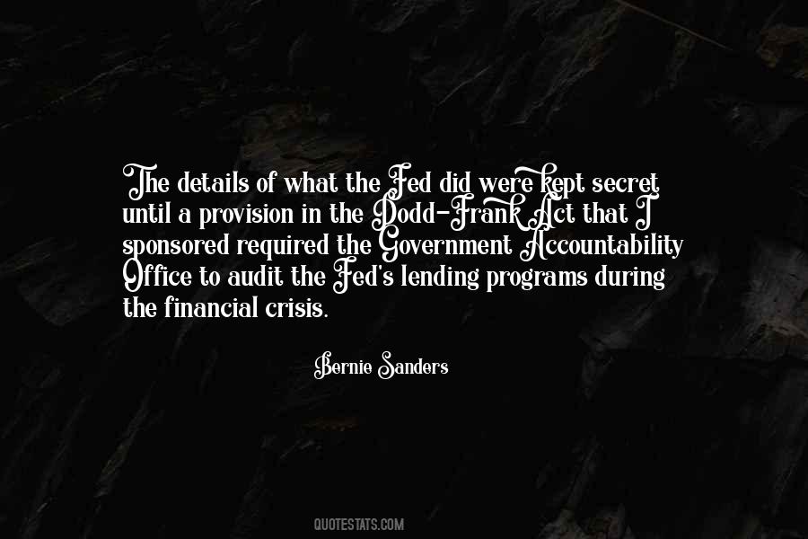 Quotes About Government Accountability #869523