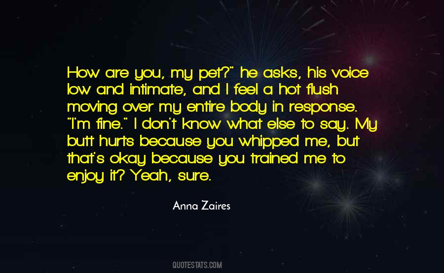 He Hurts Me Quotes #1031161